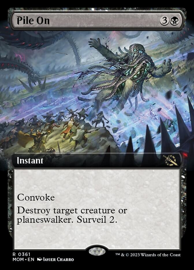 Pile On - Extended Art - Foil