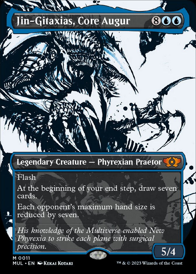 Jin-Gitaxias, Core Augur - Borderless - Foil