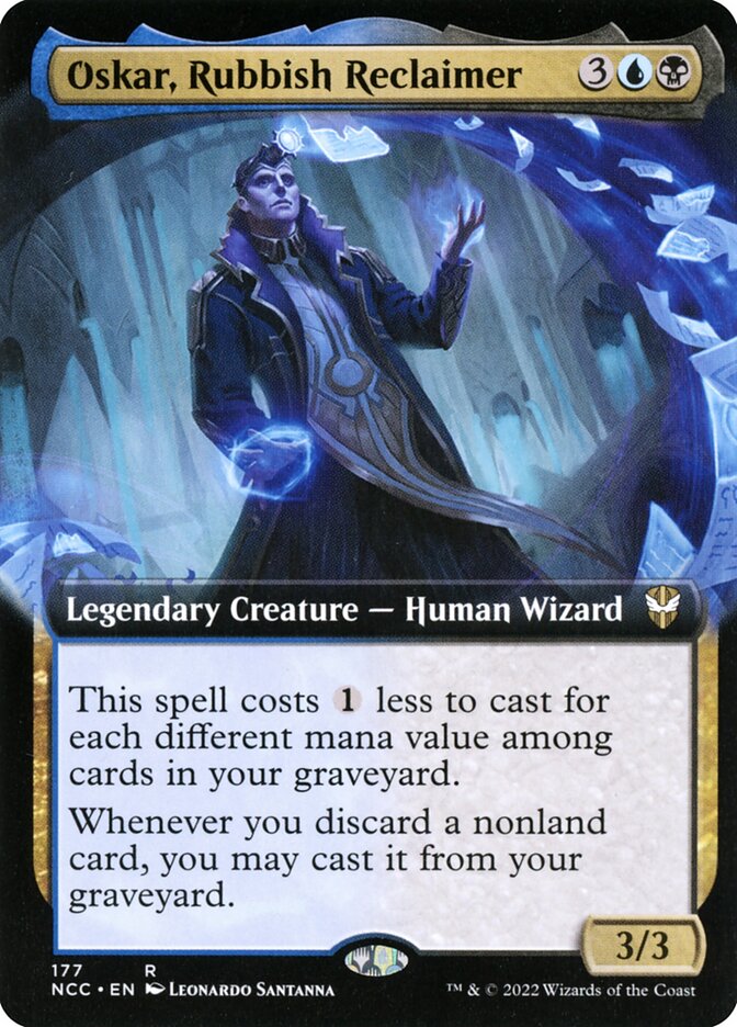 Oskar, Rubbish Reclaimer - Extended Art
