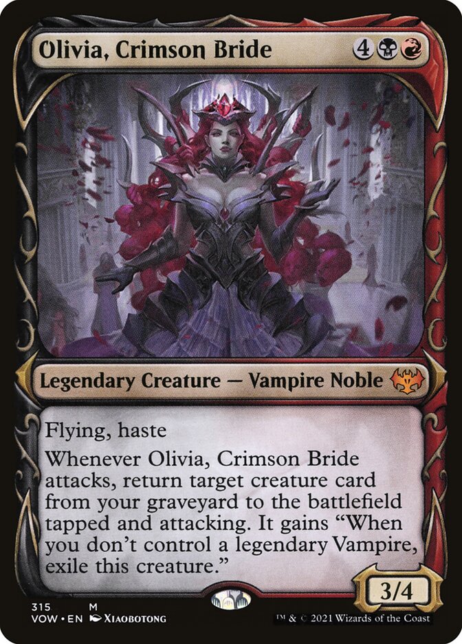 Olivia, Crimson Bride - Showcase
