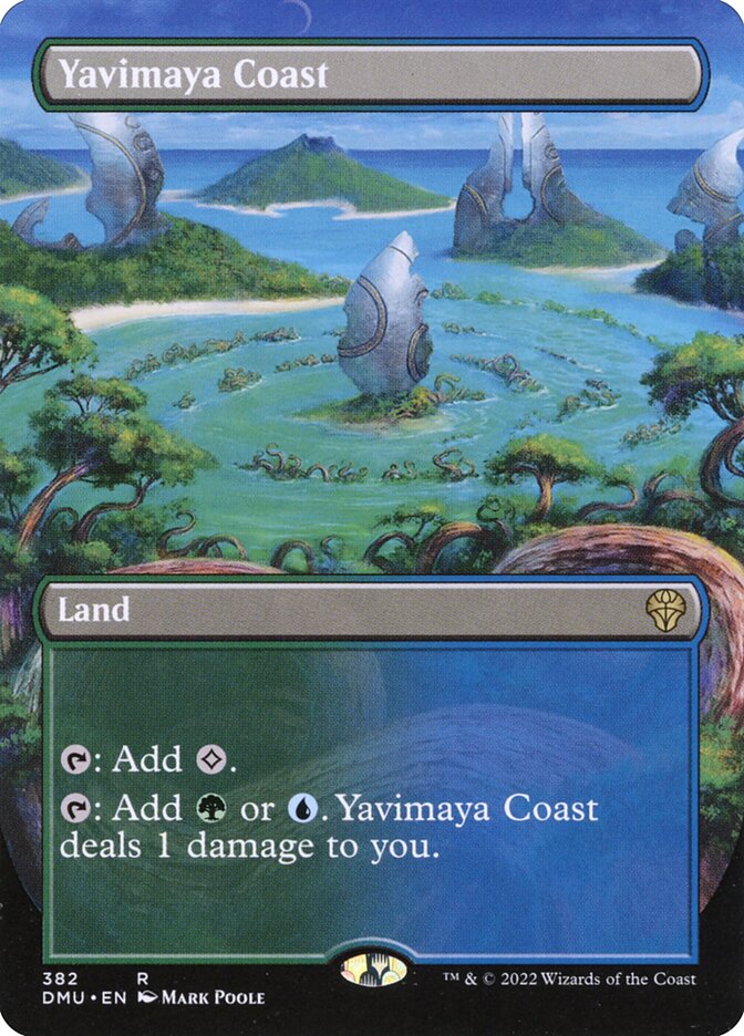 Yavimaya Coast - Borderless - Foil