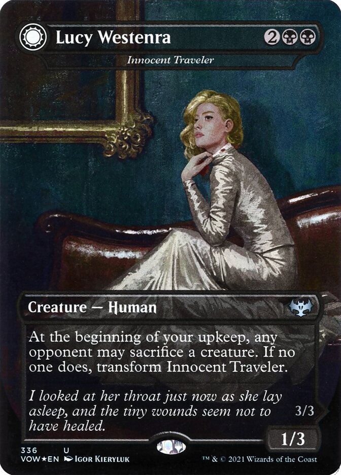 Lucy Westerna // Lucy, Arisen Vampire (Innocent Traveler // Malicious Invader) - Borderless Dracula Series