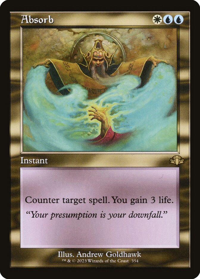 Absorb - Retro Frame - Foil
