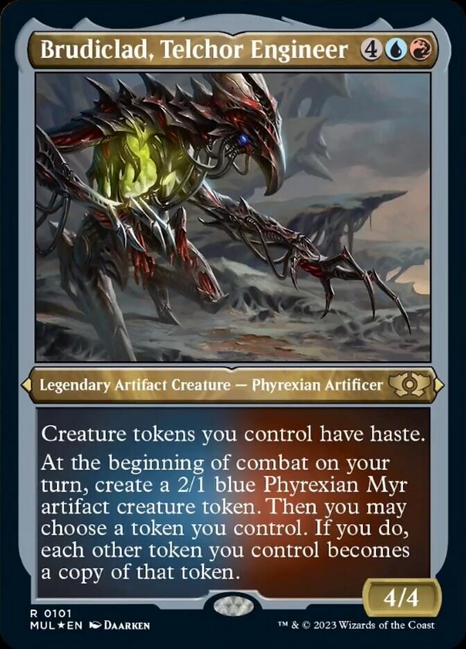 Brudiclad, Telchor Engineer - Etched - Foil