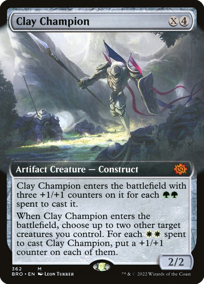 Clay Champion - Extended Art