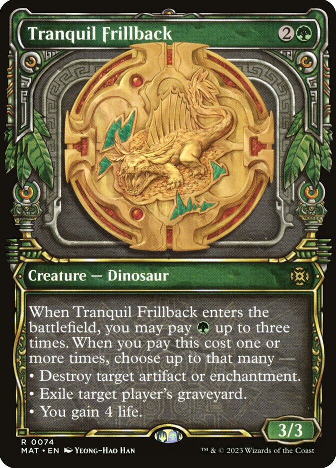 Tranquil Frillback - Showcase - Foil