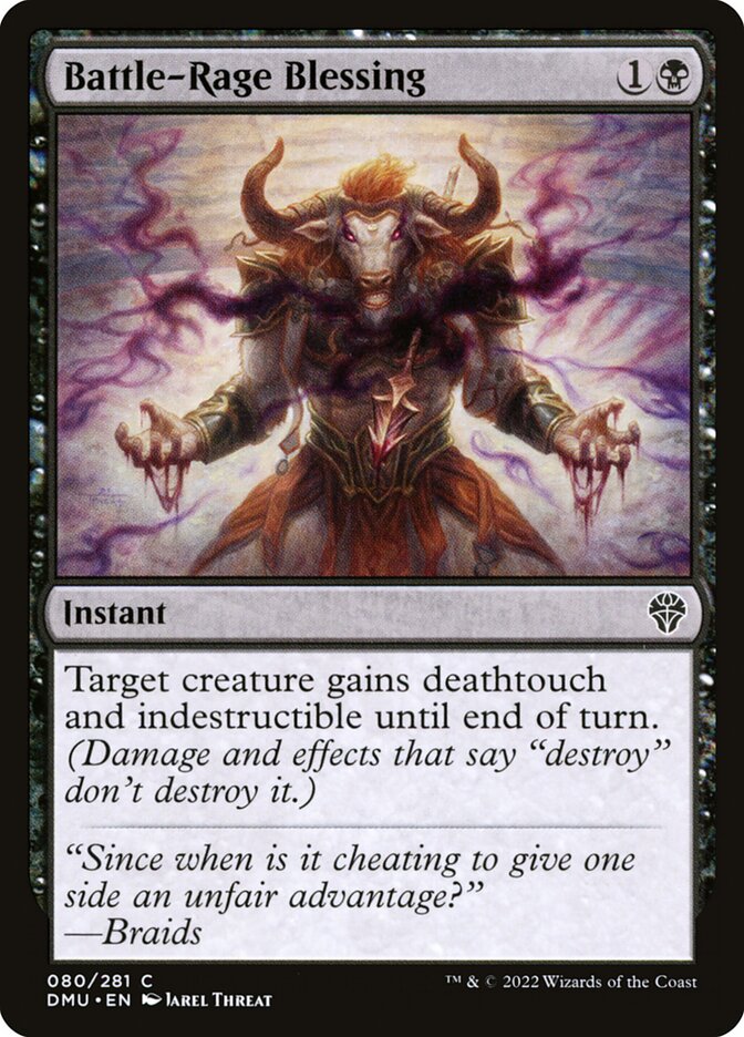 Battle-Rage Blessing - Foil