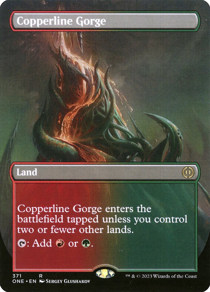 Copperline Gorge - Borderless
