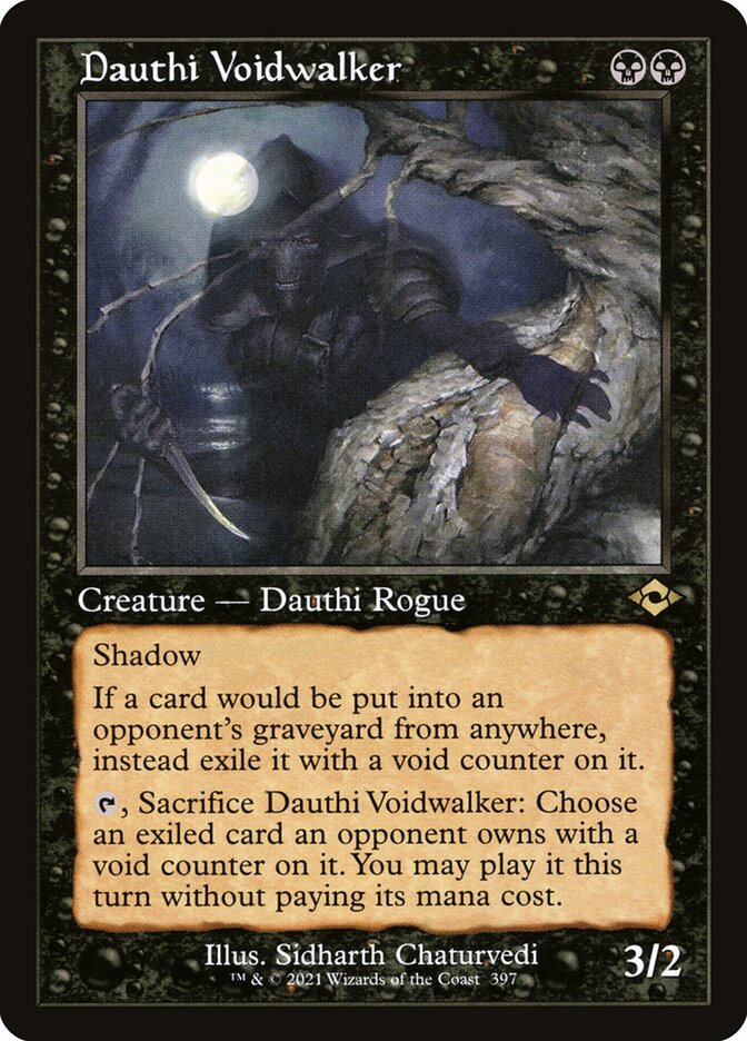 Dauthi Voidwalker - Retro Frame