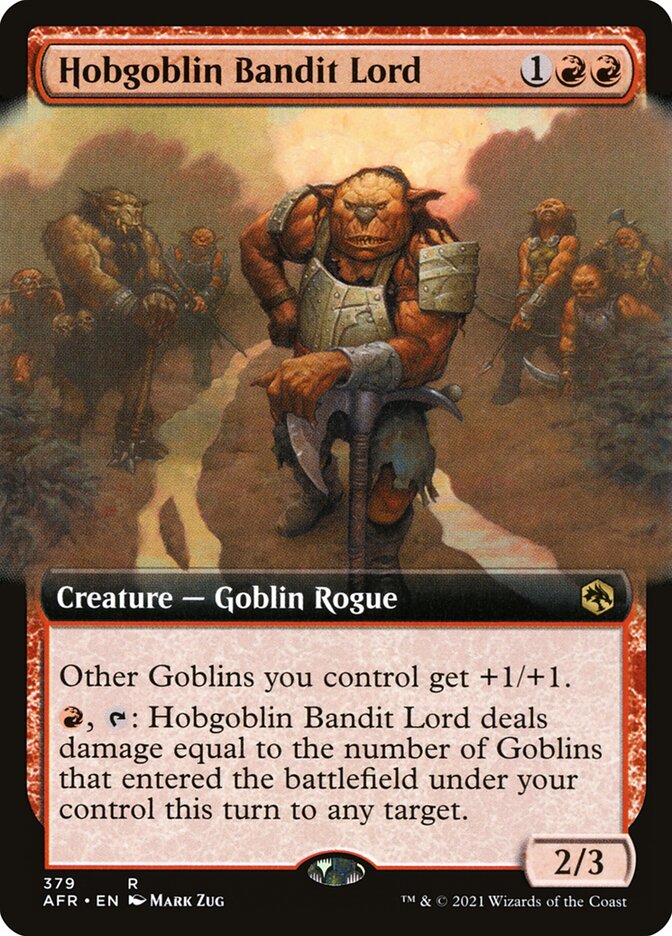 Hobgoblin Bandit Lord - Extended Art - Foil