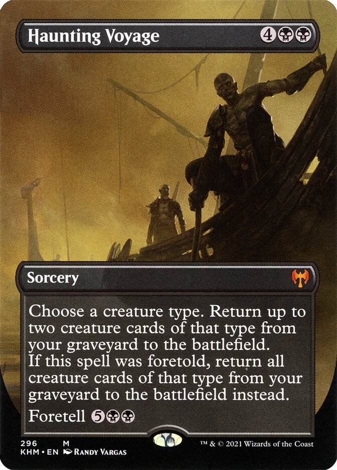 Haunting Voyage - Borderless - Foil