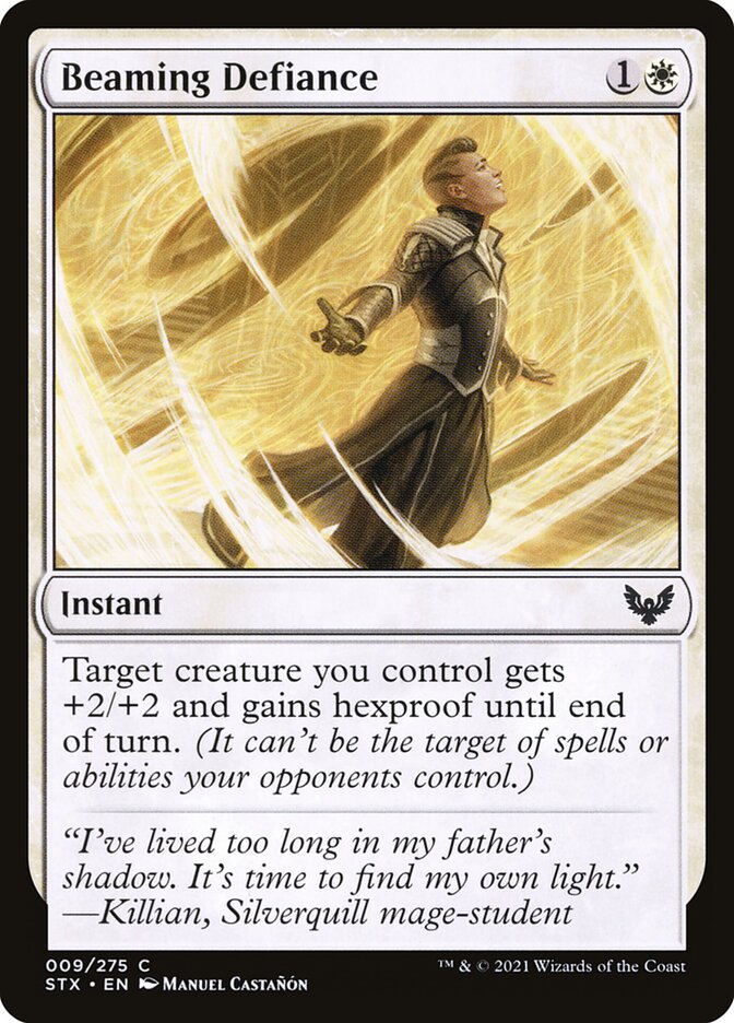 Beaming Defiance - Foil