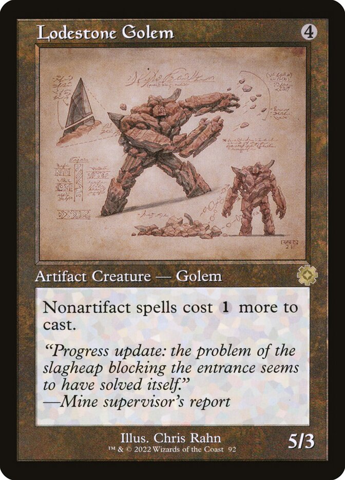 Lodestone Golem - Schematic