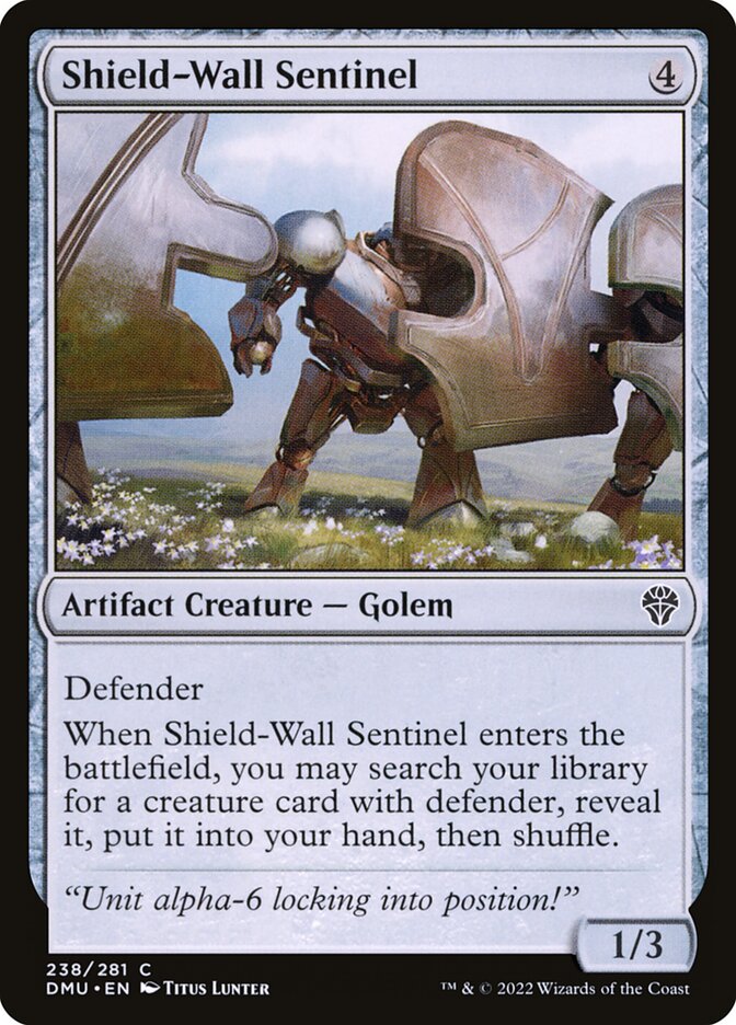 Shield-Wall Sentinel - Foil