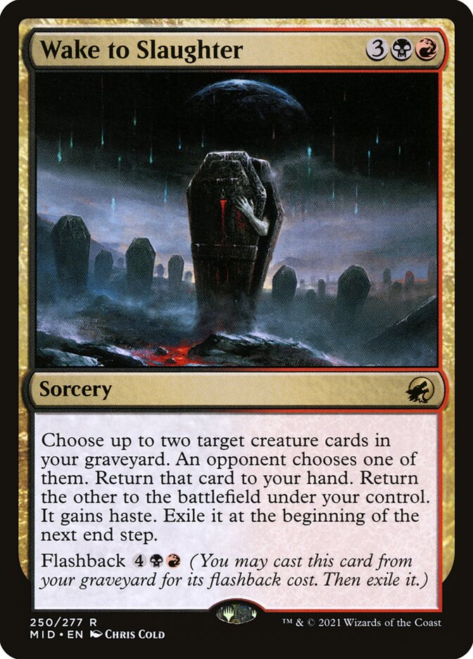 Wake to Slaughter - Foil