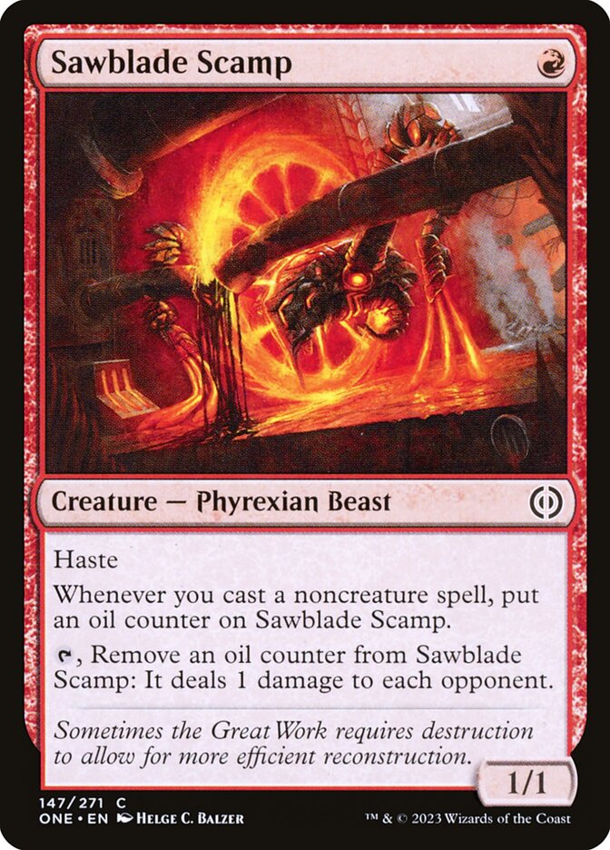 Sawblade Scamp - Foil