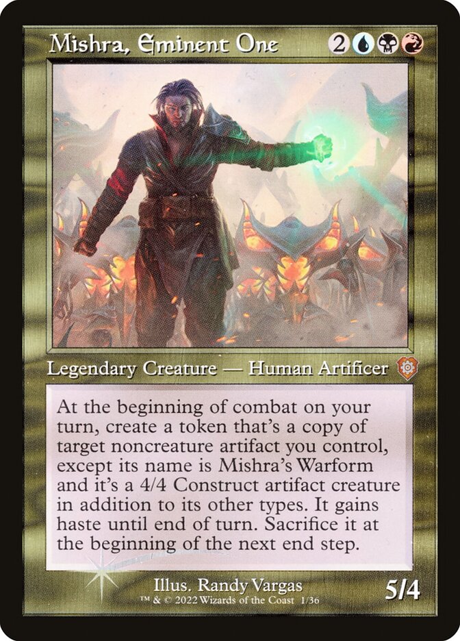Mishra, Eminent One - Retro Frame - Foil