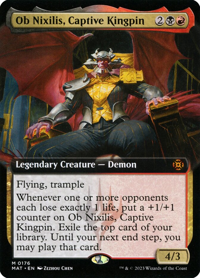 Ob Nixilis, Captive Kingpin - Extended Art