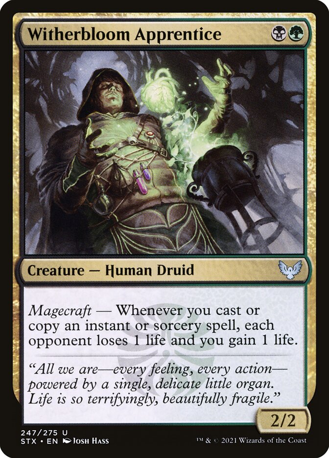 Witherbloom Apprentice - Foil