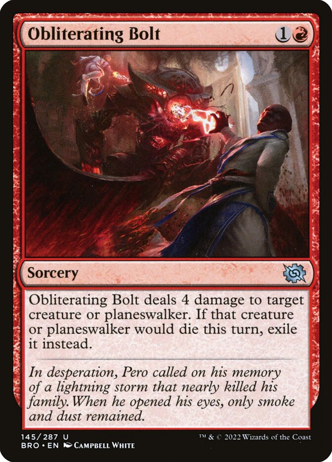 Obliterating Bolt - Foil