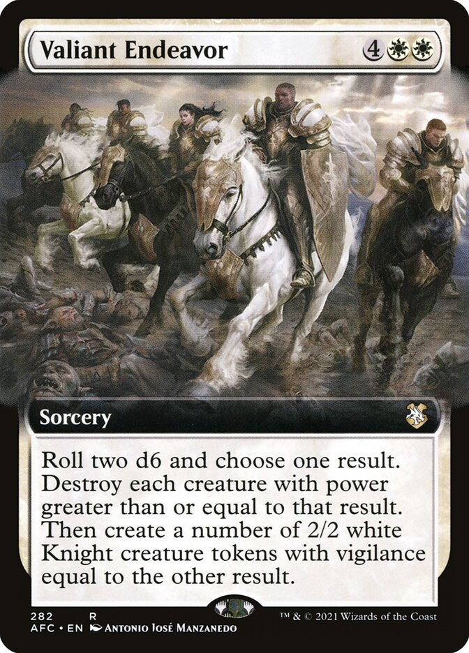 Valiant Endeavor - Extended Art