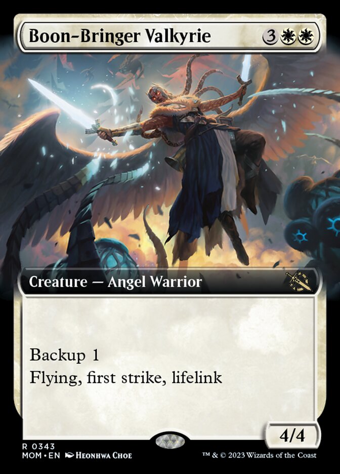 Boon-Bringer Valkyrie - Extended Art - Foil