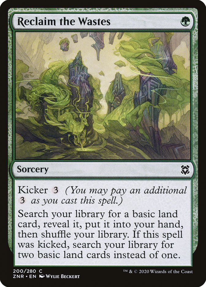Reclaim the Wastes - Foil