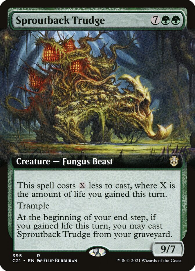 Sproutback Trudge - Extended Art