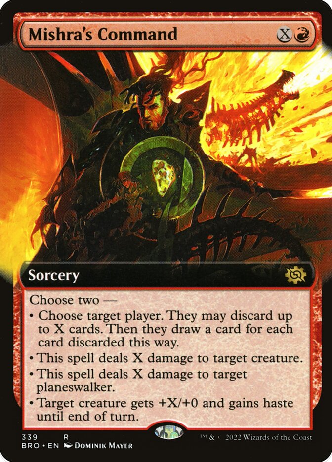 Mishra's Command - Extended Art
