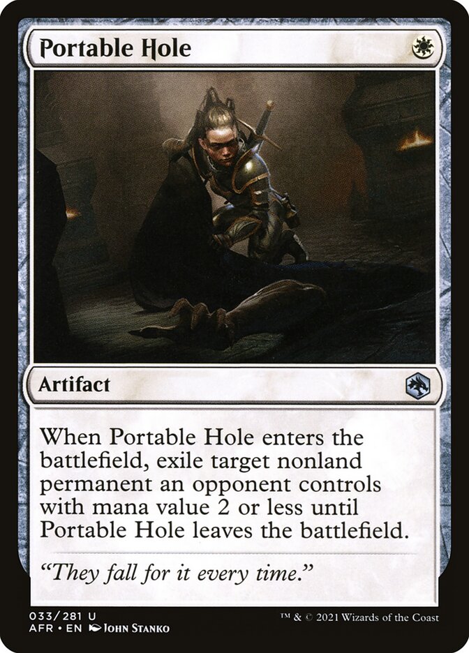 Portable Hole - Foil