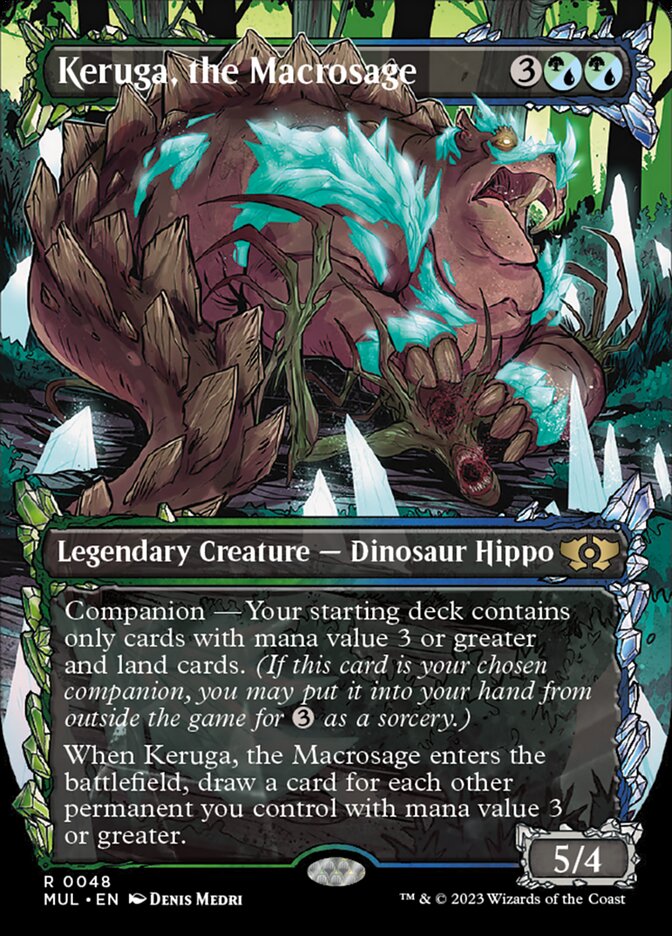 Keruga, the Macrosage - Borderless - Foil