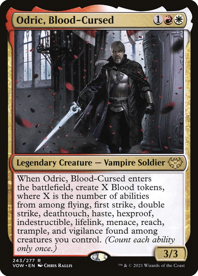 Odric, Blood-Cursed - Foil