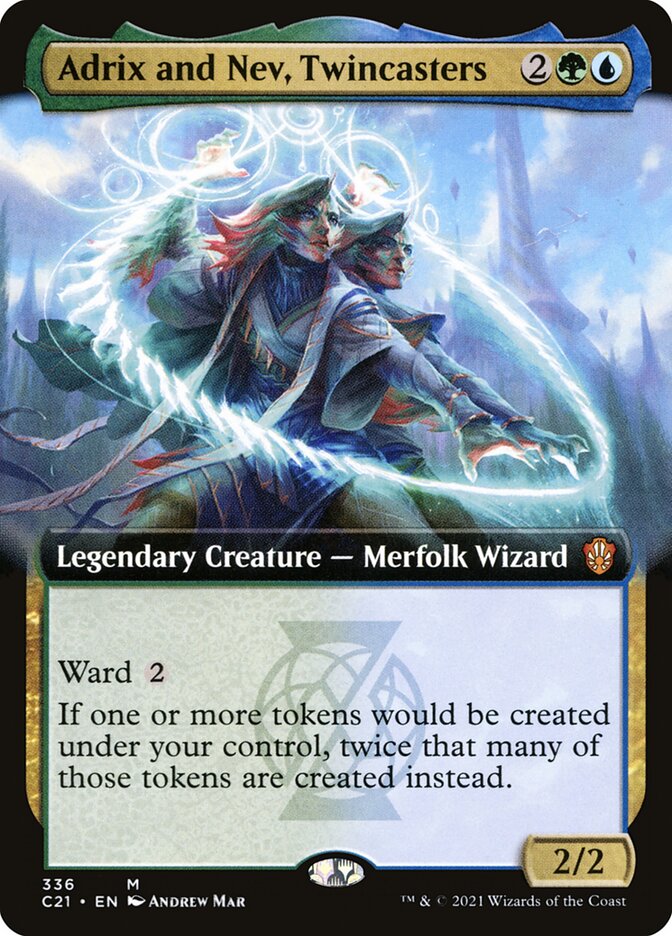 Adrix and Nev, Twincasters - Extended Art