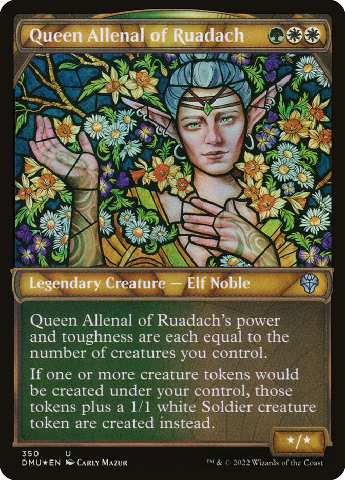 Queen Allenal of Ruadach - Textured - Foil