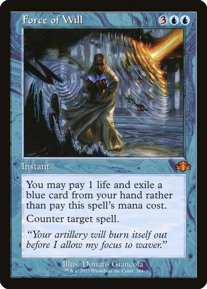 Force of Will - Retro Frame - Foil