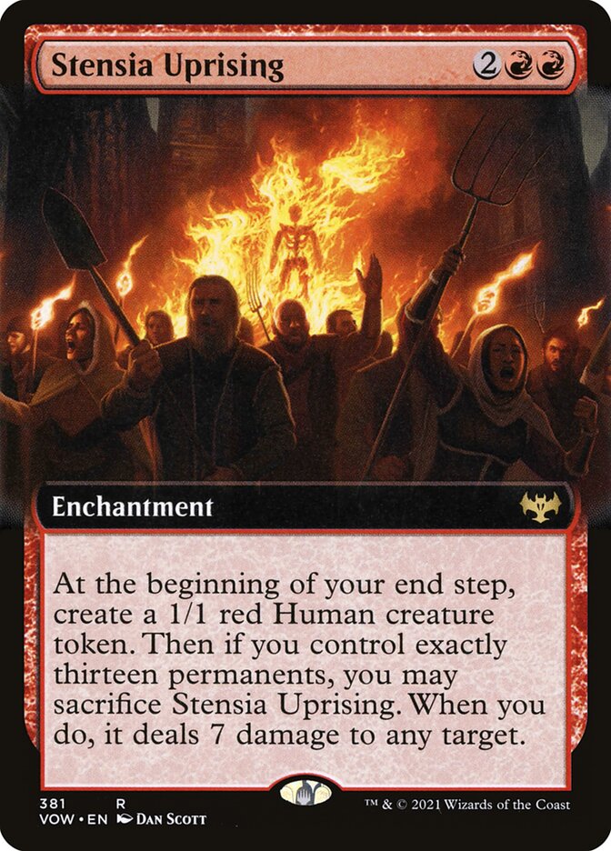 Stensia Uprising - Extended Art - Foil