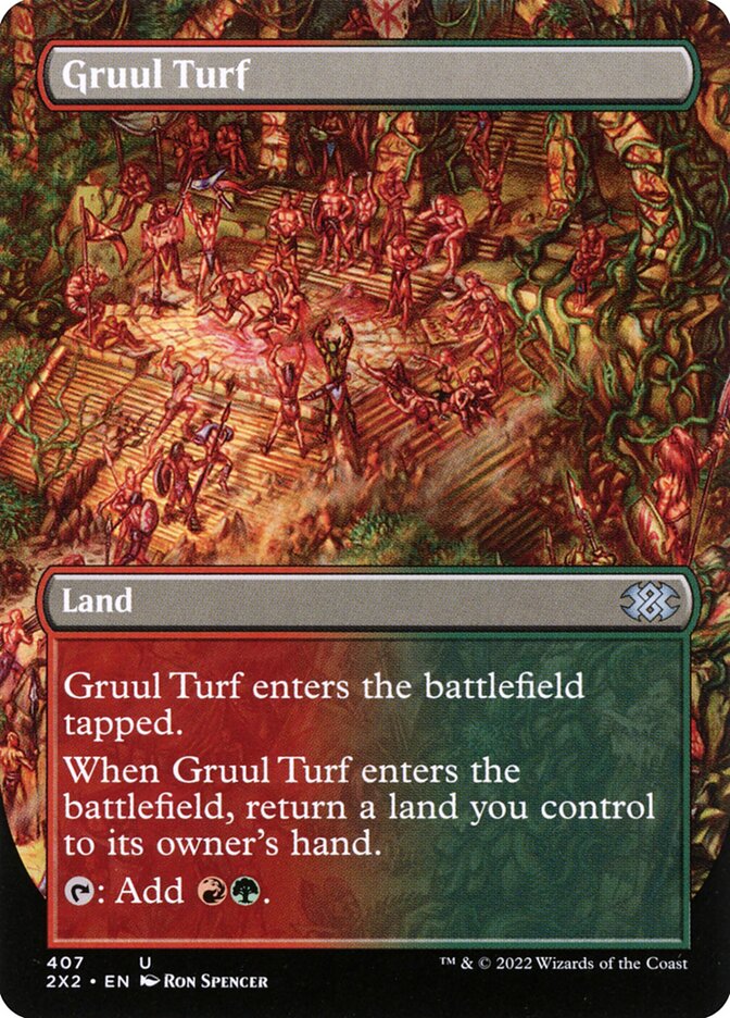 Gruul Turf - Borderless - Foil