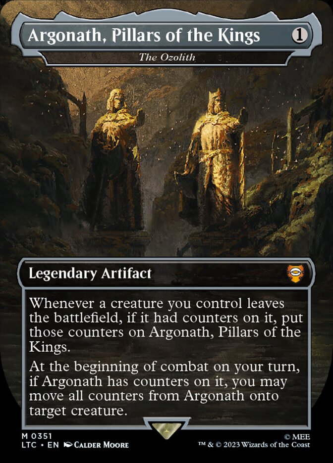 Argonath, Pillars of the Kings (The Ozolith) - Borderless - Foil