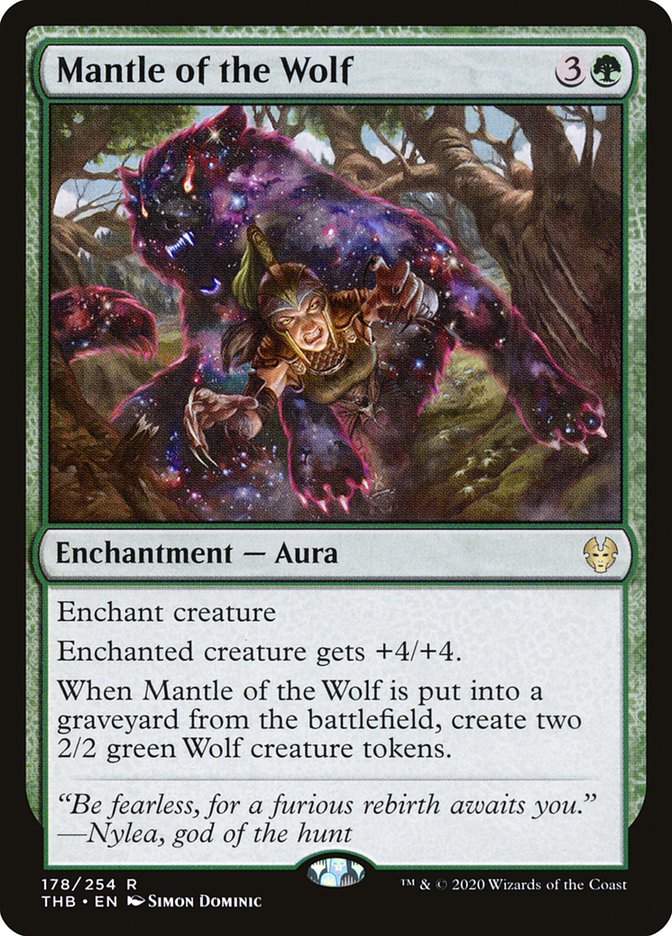 Mantle of the Wolf - Foil