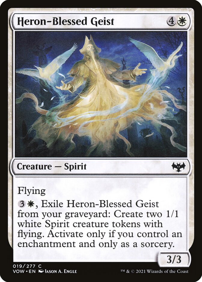 Heron-Blessed Geist - Foil