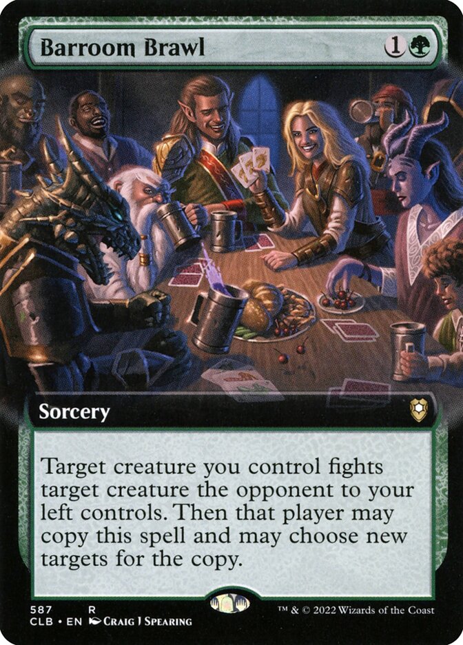 Barroom Brawl - Extended Art