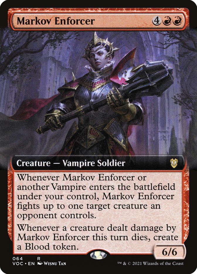 Markov Enforcer - Extended Art