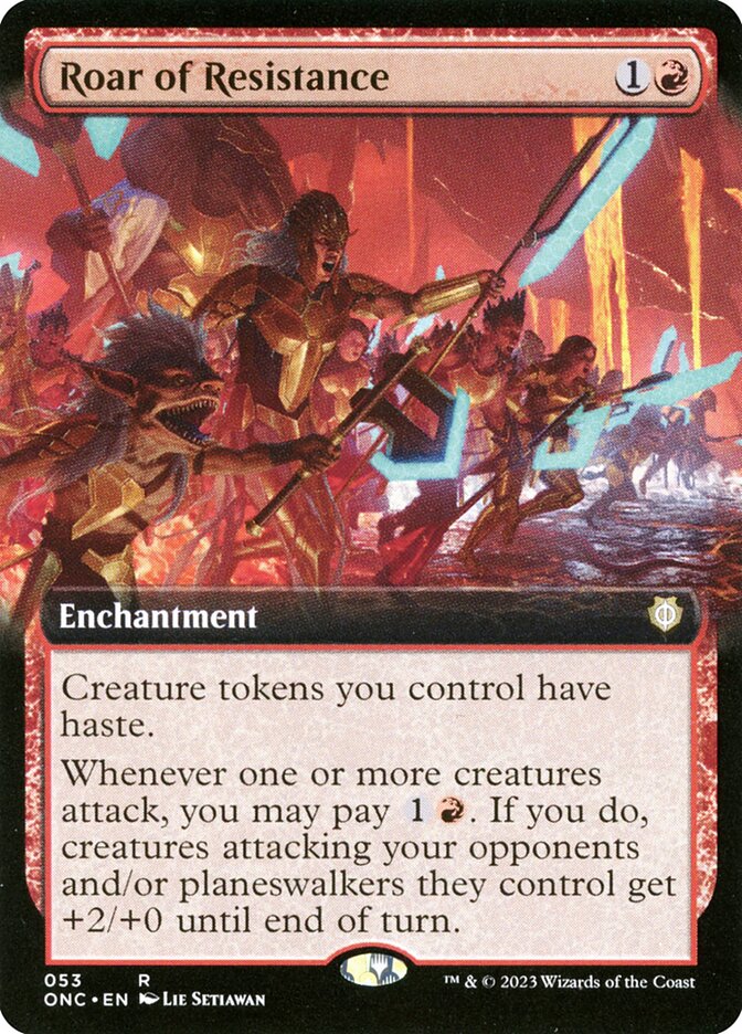 Roar of Resistance - Extended Art