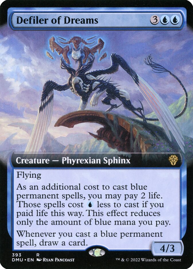 Defiler of Dreams - Extended Art - Foil