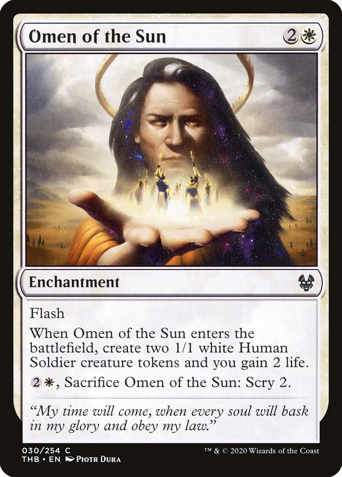 Omen of the Sun - Foil