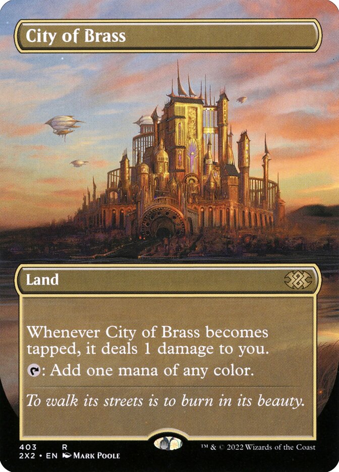 City of Brass - Borderless - Foil