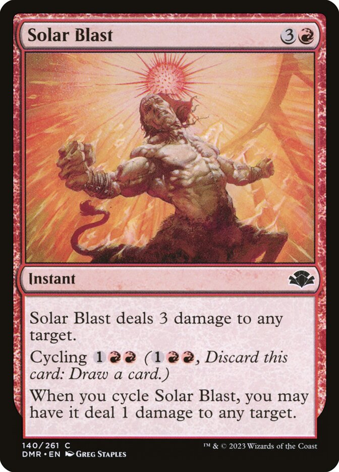 Solar Blast - Foil