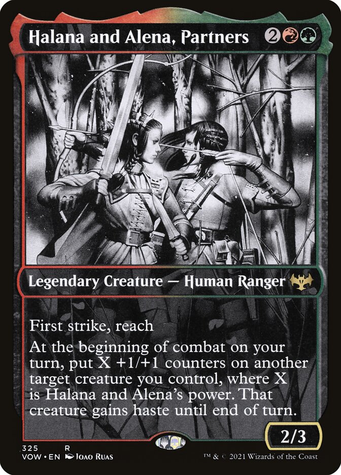 Halana and Alena, Partners - Foil