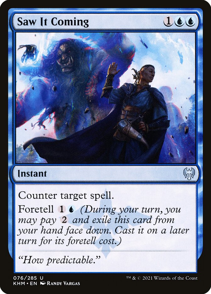 Saw It Coming - Foil