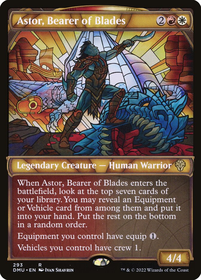Astor, Bearer of Blades - Showcase - Foil